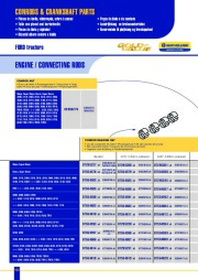 New Holland Ford TRACTOR Tractors Catalog page 36