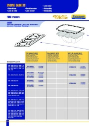 New Holland Ford TRACTOR Tractors Catalog page 44