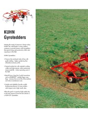 Kuhn Gyrotedders GF 5202 GF 7802 GF 13002 GF 17002 Agricultural Catalog page 2
