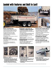 Kuhn Knight 3100 Commercial Reel Feedlot TMR Mixers 500-950 Cubic Feet Agricultural Catalog page 3