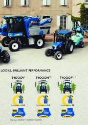New Holland T4020 T4030 T4040 T4050 T4000 F N V Tractors Catalog page 3