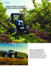 New Holland T4020 T4030 T4040 T4050 T4000 F N V Tractors Catalog page 4
