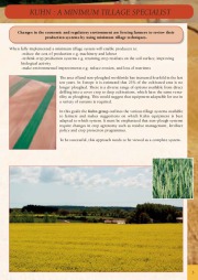 Kuhn MINIMUM TILLAGE GUIDE Agricultural Catalog page 3