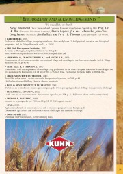 Kuhn MINIMUM TILLAGE GUIDE Agricultural Catalog page 39