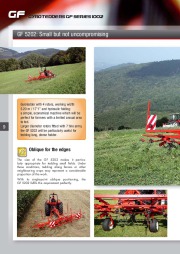 Kuhn GF Gyrotedders 102 1002 Series EF F EC Agricultural Catalog page 10