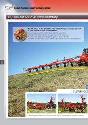 Kuhn GF Gyrotedders 102 1002 Series EF F EC Agricultural Catalog page 24
