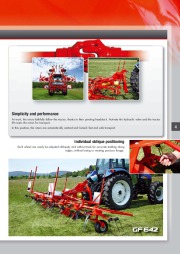 Kuhn GF Gyrotedders 102 1002 Series EF F EC Agricultural Catalog page 5