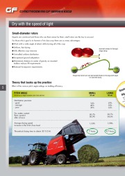 Kuhn GF Gyrotedders 102 1002 Series EF F EC Agricultural Catalog page 6