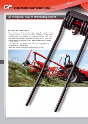 Kuhn GF Gyrotedders 102 1002 Series EF F EC Agricultural Catalog page 8