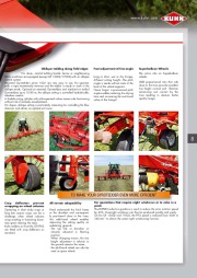 Kuhn GF Gyrotedders 102 1002 Series EF F EC Agricultural Catalog page 9