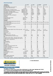 New Holland T7.170 T7.185 T7.200 T7.210 Auto Command Tractors Catalog page 8