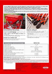 Kuhn Pneumatic Seed Agricultural Catalog page 2