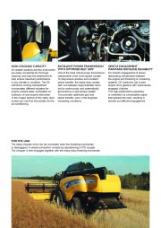 New Holland CX8030 CX8040 CX8050 CX8060 CX8070 CX8080 CX8090 CX8000 Tractors Catalog page 15