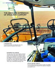 New Holland CX8030 CX8040 CX8050 CX8060 CX8070 CX8080 CX8090 CX8000 Tractors Catalog page 16