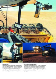 New Holland CX8030 CX8040 CX8050 CX8060 CX8070 CX8080 CX8090 CX8000 Tractors Catalog page 17