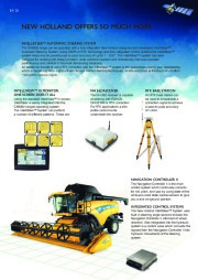 New Holland CX8030 CX8040 CX8050 CX8060 CX8070 CX8080 CX8090 CX8000 Tractors Catalog page 24