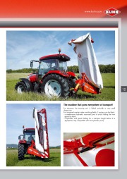 Kuhn GMD GA GRASS HARVESTING GM SERIES 100 100 Agricultural Catalog page 13