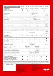 Kuhn GMD GA GRASS HARVESTING GM SERIES 100 100 Agricultural Catalog page 16