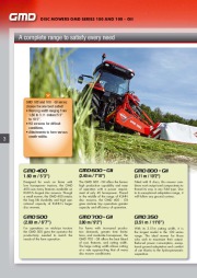 Kuhn GMD GA GRASS HARVESTING GM SERIES 100 100 Agricultural Catalog page 4