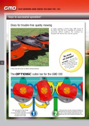 Kuhn GMD GA GRASS HARVESTING GM SERIES 100 100 Agricultural Catalog page 6