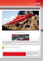Kuhn Rigid Power Harrows 104 1004 Series Agricultural Catalog page 5