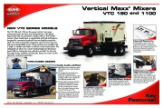 Kuhn VTC Vertical Maxx 800 1100 Cubic Feet TMR Mixers Agricultural Catalog page 2