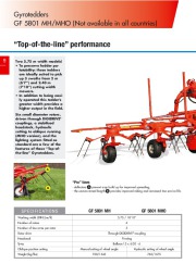 Kuhn GF GF Gyrotedders From 3 70 M 12 2 5 75 Agricultural Catalog page 10