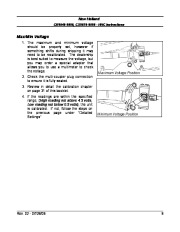 New Holland CR9040 CR9080 CX8070 8090 Header Height Control MC Mower BOXER Owners Manual page 11