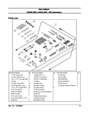 New Holland CR9040 CR9080 CX8070 8090 Header Height Control MC Mower BOXER Owners Manual page 16