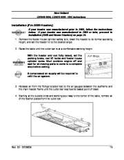 New Holland CR9040 CR9080 CX8070 8090 Header Height Control MC Mower BOXER Owners Manual page 17