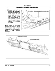 New Holland CR9040 CR9080 CX8070 8090 Header Height Control MC Mower BOXER Owners Manual page 23