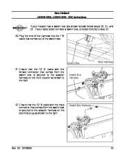 New Holland CR9040 CR9080 CX8070 8090 Header Height Control MC Mower BOXER Owners Manual page 24