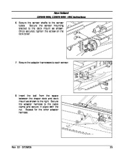 New Holland CR9040 CR9080 CX8070 8090 Header Height Control MC Mower BOXER Owners Manual page 27