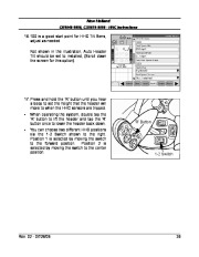 New Holland CR9040 CR9080 CX8070 8090 Header Height Control MC Mower BOXER Owners Manual page 38