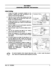 New Holland CR9040 CR9080 CX8070 8090 Header Height Control MC Mower BOXER Owners Manual page 9