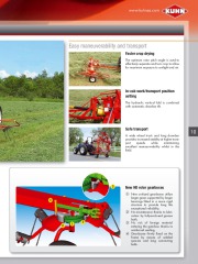 Kuhn Gyrotedders 2 4 6 Rotor Trailed 2 4 Rotor Mounted Gyrotedders Agricultural Catalog page 11