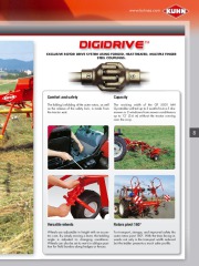 Kuhn Gyrotedders 2 4 6 Rotor Trailed 2 4 Rotor Mounted Gyrotedders Agricultural Catalog page 9