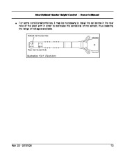 New Holland Header Height Control Owners Manual page 12