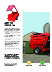 Kuhn Altor 7560 Athenor 7560 Agricultural Catalog page 2